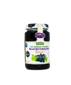 STUTE No Sugar Added Blackcurrant Extra jam For Diabetic 430g