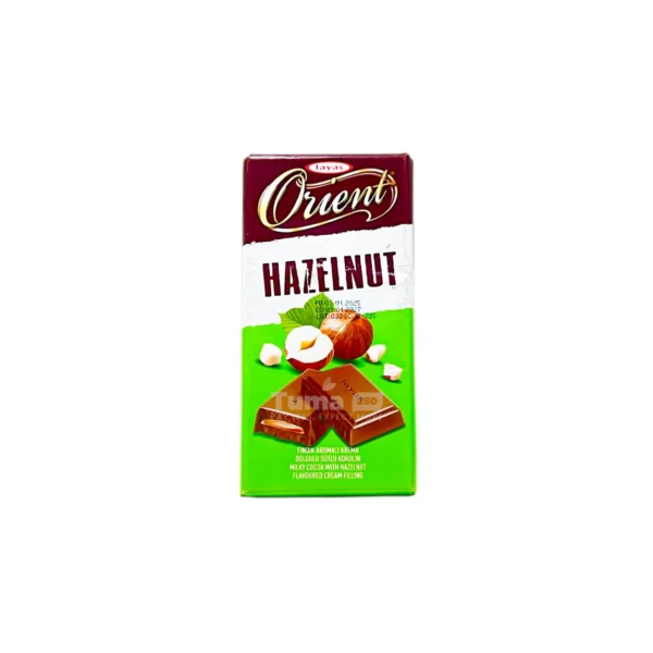 Tayas Orient Milky Cocoa With Hazelnut Flavoured Cream Filling 80g