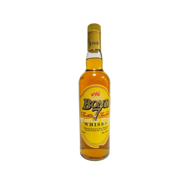 Bond 7 Extra Smooth Whisky Special Blended of Malt & The Finest Neutral Spirit 40%Alc.Vol -75cl