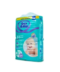 EvyBaby Diapers MIDI No.3 ( 5-9kg) 64pcs