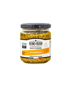 Reine de Dijon Old-Fashioned Wholegrain Mustard 190g
