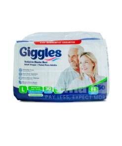 Giggles Adult Diapers (L) 30pcs