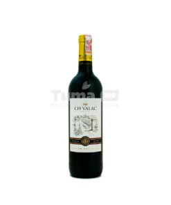 Ch Valac Dry Red Wine / Vin Rouge Sec 13% Alc.Vol 75cl