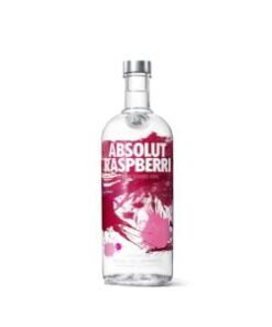 Absolute Vodka-Raspberry Flavoured  40%Vol 1L