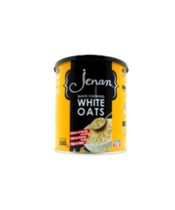 Jenan White Oats (Rich in Protein, High in Fibre) - Can 500g