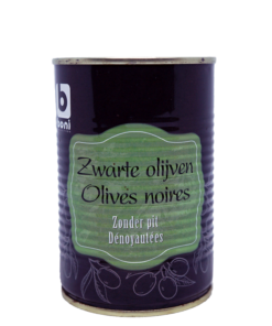 Boni Black Olives Pitted - 400g