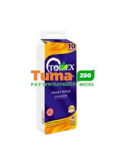 Toilex Unwarepped Premium Toilet Paper -10rolls