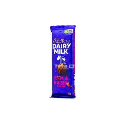 Cadbury Dairy Milk Rum & Raisin Flavour Chocolate 80g