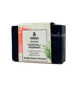 Kandaka Essentials Charcoal+Rosemary Soap 100g