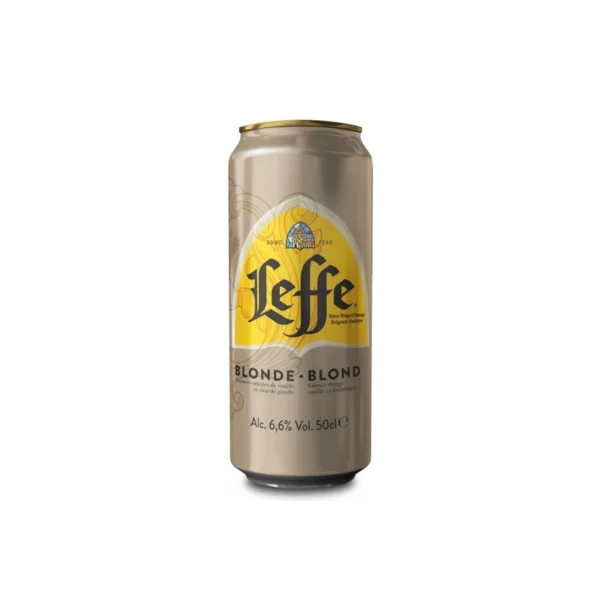 Leffe Blonde Can 500ml-50cl(6.6% vol)