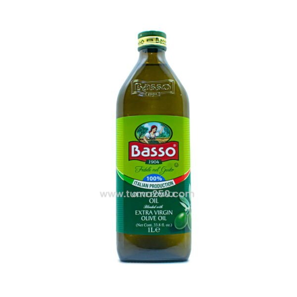 Basso Olive Pomace Oil Blended with Extra Virgin Oil 1L