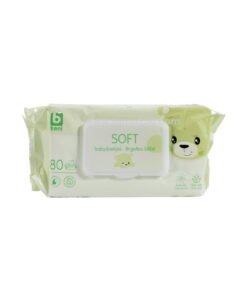 Boni Soft Aloe Vera Lingettes Bebe / Wet Wipes -80pcs