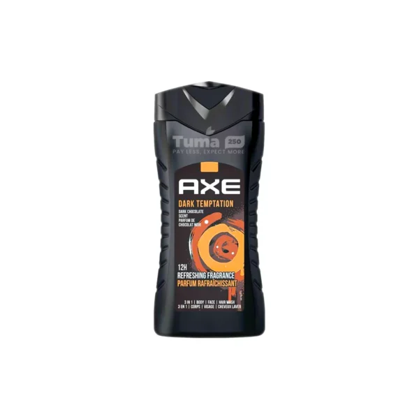 Axe Dark Temptation 3in1 (Body,Face & Hair) Body Wash 400ml