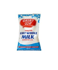 Dairy Top Milk Long Life UHT Whole Milk 500ml