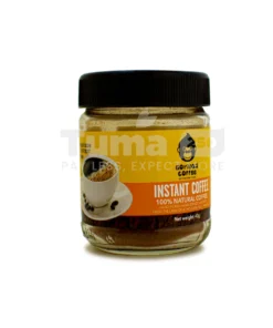 Gorilla's Instant Coffee, premium coffee, instant coffee, rich flavor, bold taste, quick coffee, convenient coffee, high-quality coffee, caffeine boost, premium beans