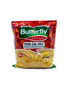 Butterfly Toor Dal Oily(Pigeon Peas Split , Peeled & Oil)-1kg
