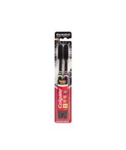 Colgate Double Action Charcoal Medium Toothbrush