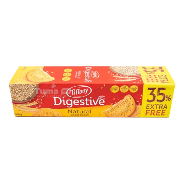 Tiffany Digestive Natural Wheat Biscuit 540g