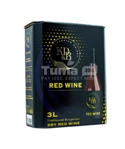 KD & B Dry Red Wine 3L (11.5% vol)