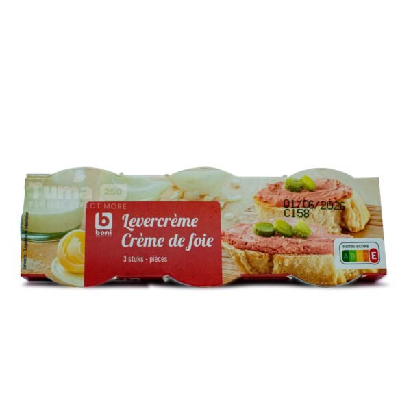 Boni Liver Cream Spread (Creme De foie 3pcs) -129g