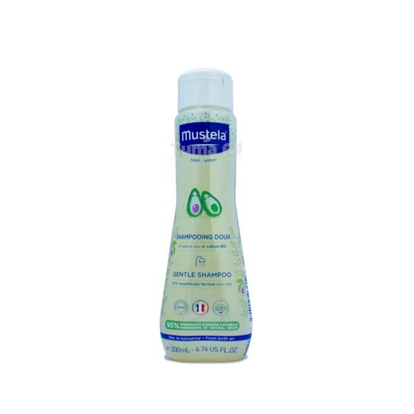 Mustela Baby Gentle Shampoo With Organically Farmed With Avocado 200ml