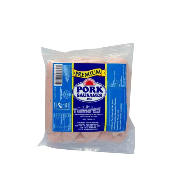 Farmer's Choice Meaty Pork Low Fat Sausages 400g