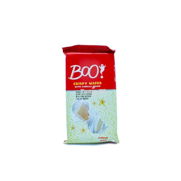 Boo Crispy Wafer (3pcs) -38g