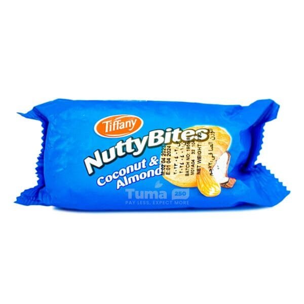 Tiffany Coconut & Almond Nutty Bites Biscuit 72g