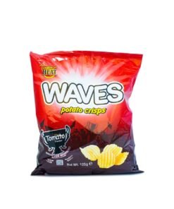 Tropical Heat Waves Tomato Potato Crisps 125g