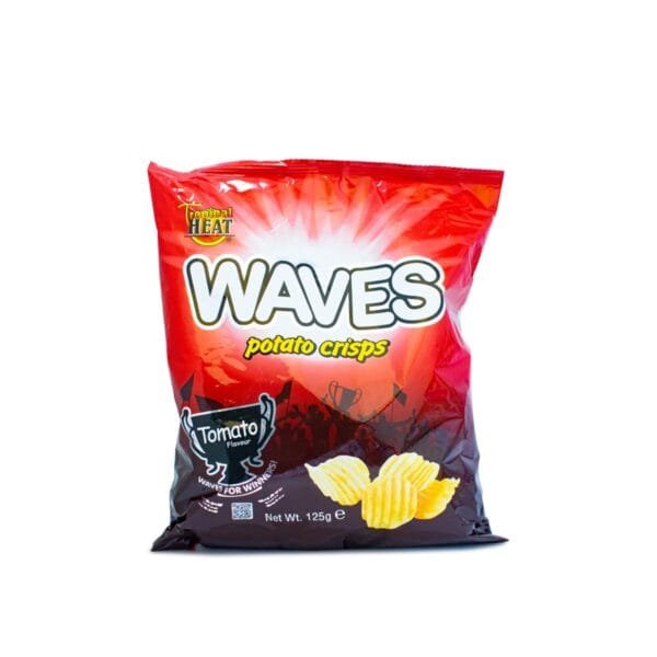 Tropical Heat Waves Tomato Potato Crisps 125g