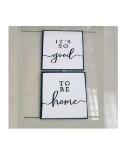 Saye Company Ltd Small White Card Decor