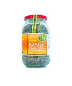 Organic Basilic Leaves In Glass Jar (Umwenya)