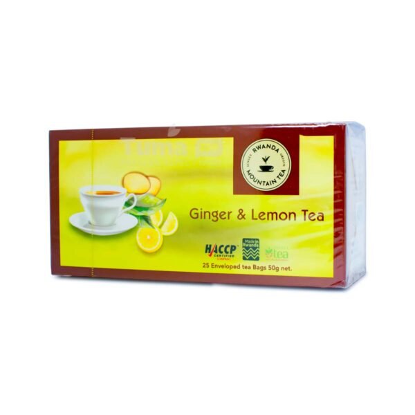 Rwanda Mountain Tea Tea Bags (25ps) - 50g - Image 2