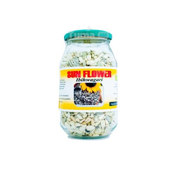 SunFlower Seeds In Glass Jar ( ibihwagari)