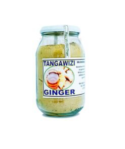 Dried Ginger Powder In Glass Jar (Tangawizi)