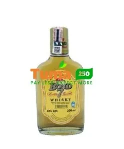 Bond 7 Extra Smooth Whisky Special Blended of Malt & The Finest Neutral Spirit 40%Alc.Vol -200ml