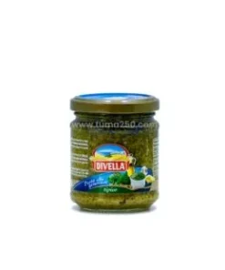 DIVELLA Pesto Alla Genovese Sauce (with Basil, Olive oil and Nuts) 190g