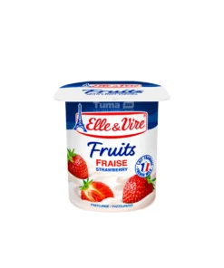 Elle & Vire Creme Dessert Strawberry Fruits 125g