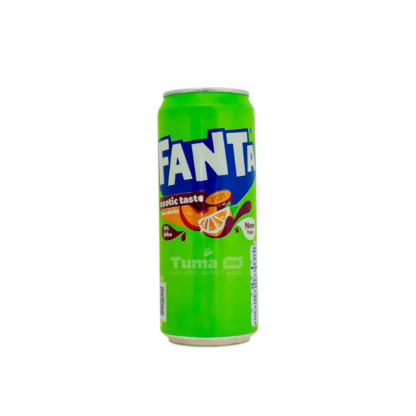 Fanta Exotic Taste Low Calories 4% Juice Can -330ml