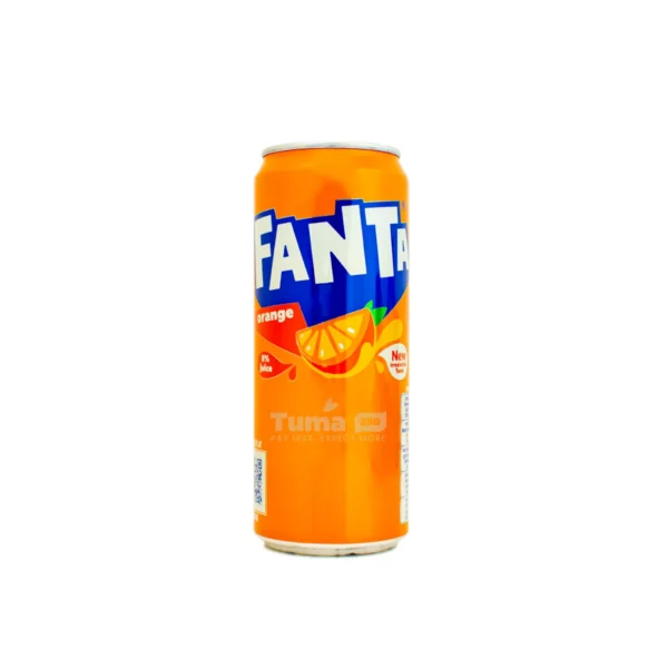 Fanta Orange 5% Juice Can -330ml