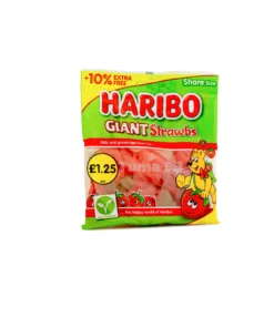 Haribo Giant Strawbs 140g