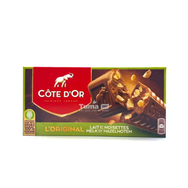 Cote d'Or L'Original Milk & Hazelnuts Chocolate 400g