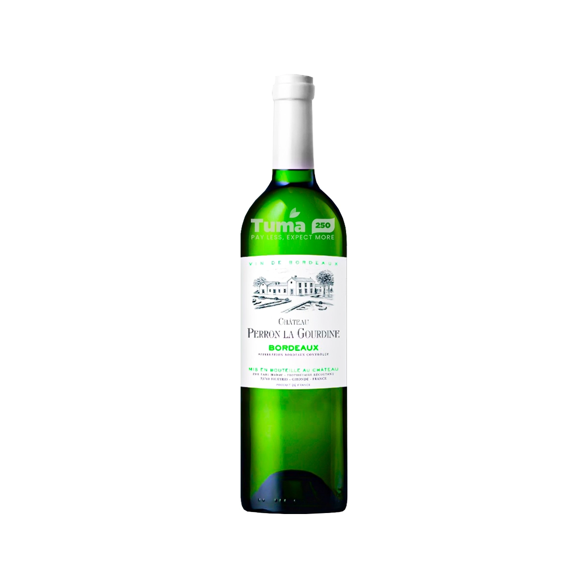 Chateau Perron La Gourdine White Wine Bordeaux 13%Alc. Vol. -750ml