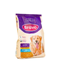 Bravo Chicken Flavour Adult Dog Food(From 12months)
