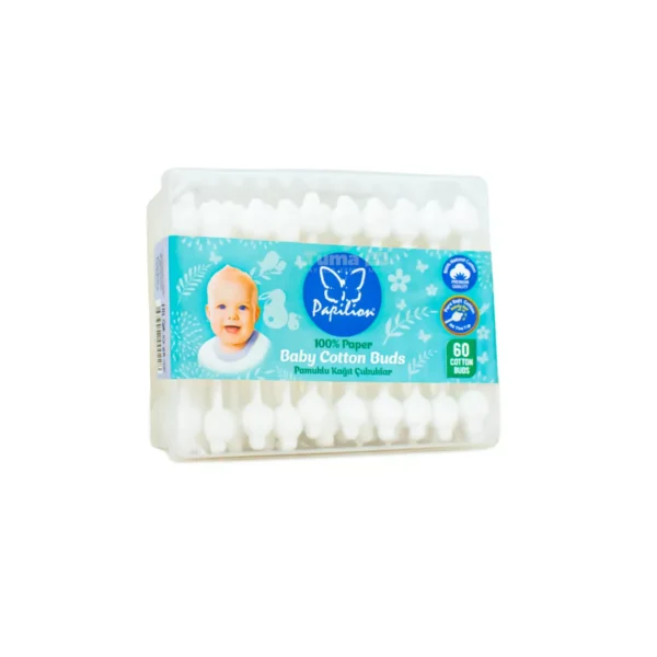 Papilion Baby Cotton Buds -60pcs