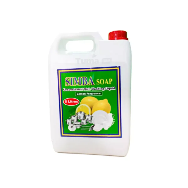 Simba Concentrated Dish Washing Lemon Liquid Soap 5L