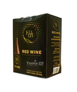 KD&B Dry Red Wine(11.5%vol) -5L