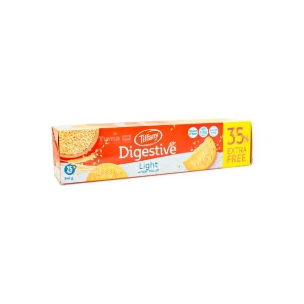 Tiffany Digestive Light Wheat Biscuit 540g