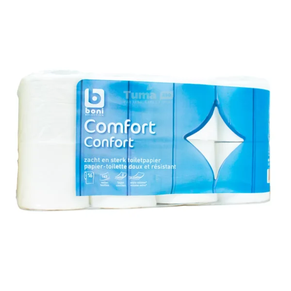 Boni Comfort Toilet Paper(2ply) -16rolls