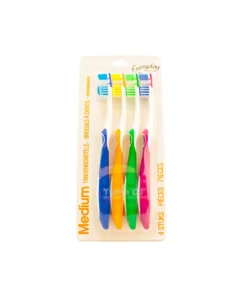 Everyday Medium Toothbrush -4pcs